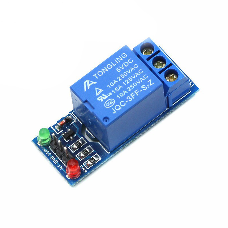 019 Relay Module 5V Single-Channel Relay Module KY-019 1/2/4/6/8-Channel Optocoupler ...