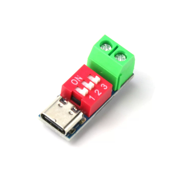 PD Deceiver QC PD Fast Charge Test Board Adjustable Voltage 5~20V Dialing Adjustment