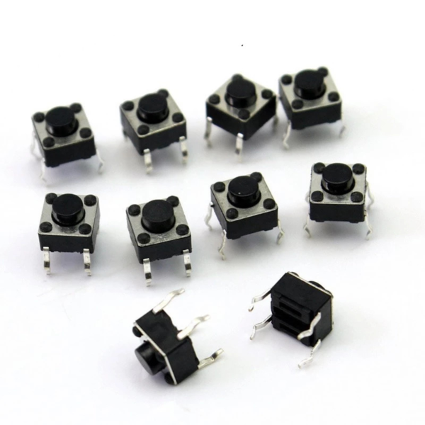 6*6*4.3mm/6*6*5mm Pushbutton Switch