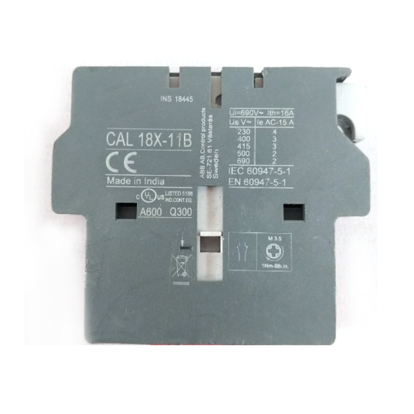 CAK18X-11 Auxiliary Contact Block