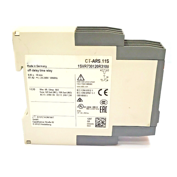 CT-ARS.11S Time relay