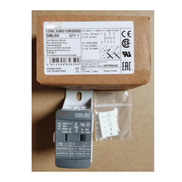 DBL80 Single-pole power distribution terminal block
