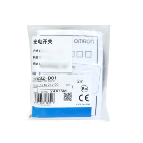E3Z-D81 Photoelectric switch