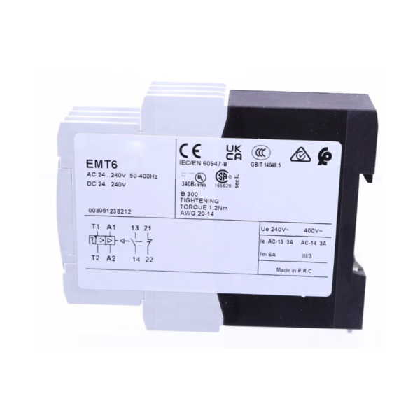EMT6 24-240V Time relay