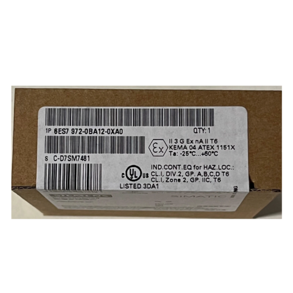 6ES7 972-0BA12-0XA0 /6ES7972-0BA12-0XA0 Bus connector