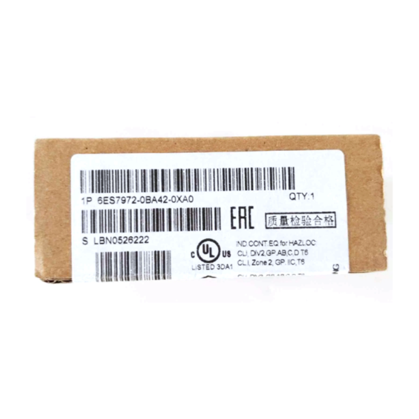 6ES7 972-0BA42-0XA0 / 6ES7972-0BA42-0XA0 Bus connector