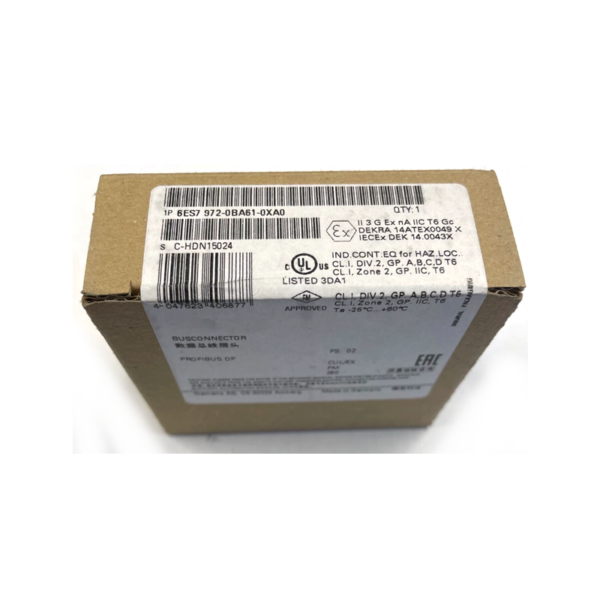 6ES7 972-0BA61-0XA0 / 6ES7972-0BA61-0XA0 Bus connector